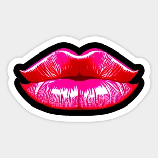 Lipstick Sticker